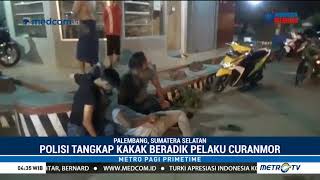 Detik Detik Polisi Ringkus Kakak Beradik Pelaku Curanmor di Palembang