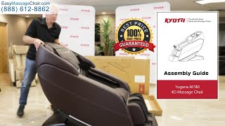 How to Assemble \u0026 Setup The Kyota Yugana M780 Massage Chair