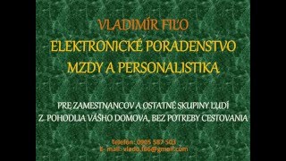 Poradenstvo mzdy a personalistika pre zamestnancov