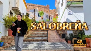 Visit beautiful village Salobreña, Granada, Spain. 4K