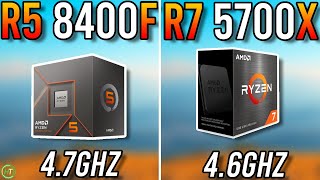 Ryzen 5 8400F vs Ryzen 7 5700X - Difference Or Not?