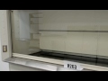 8 kewaunee fume hood with flammable laboratory cabinets