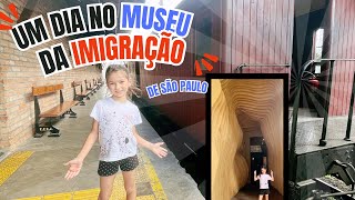 Visitamos o MUSEU DA IMIGRAÇÃO de São Paulo!!!!