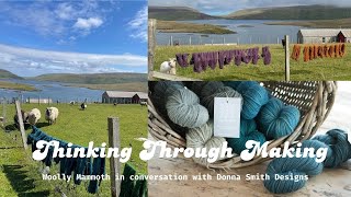 Knitting Belts, Haymaking \u0026 Crofting on Shetland | A chat with Donna Smith Designs