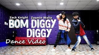 Bom Diggy Diggy Dance Video | Zack Knight | Jasmin Walia | Choreography | Ajay Poptron And Jyoti