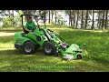 AVANT - Compact Articulated Loader - Landscaping Collection #Avant #attachments