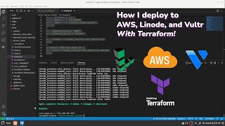 Using Terraform and SaltStack to provision AWS, Linode, and Vultr!