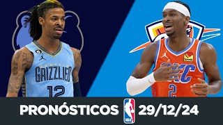 🔥PRONÓSTICOS DE LA NBA PARA HOY 29 DE DICIEMBRE | PARLEY GRATIS🔥