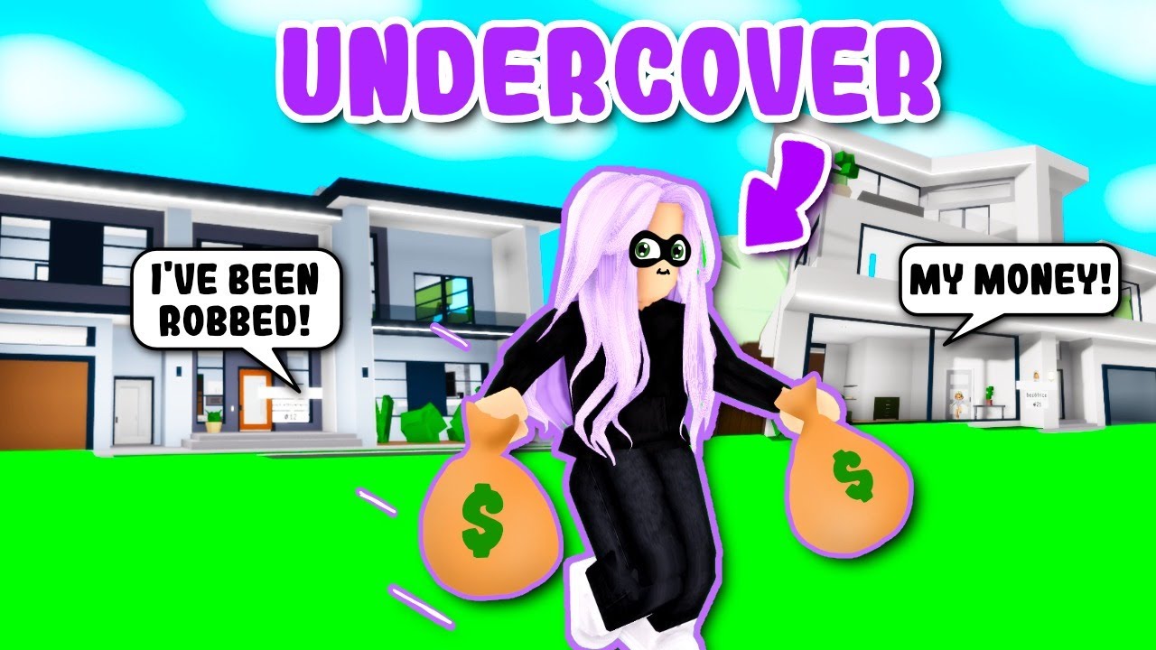 Going Undercover To Rob Brookhaven Houses Roblox Youtube