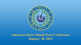 Heart Month Press Conference 01.30.25