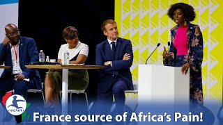 African Media Personality Lectures Macron on France Africa Exploitation During Pointless Summit