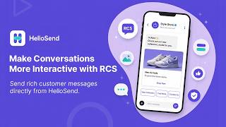 Make Conversations More Interactive with RCS | HelloSend RCS Setup Guide