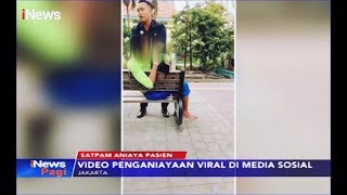 VIRAL! Satpam Aniaya Pasien RSJ Diduga Hendak Kabur dari Rumah Sakit - iNews Pagi 11/12