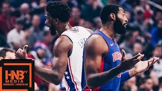 Philadelphia Sixers vs Detroit Pistons Full Game Highlights | 11.03.2018, NBA Season