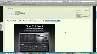Final Cut Pro X 10.0.5,Motion 5.0.4,Compressor 4.0.4