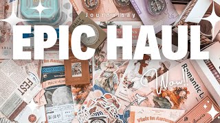 Stationery & Journaling Haul of My Dreams!! ✨🧡 EPIC Haul from Journalsay #haul