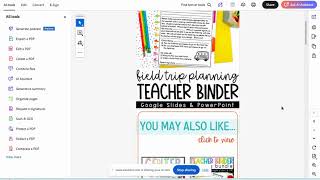 Teacher Planner Tutorial - How to edit your planner using Google Slides