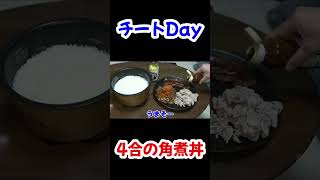 【大食い】４合の米で角煮丼を作る男 #shorts #大食い #飯テロ #閃光 #閃光のハサウェイ