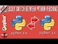 Switching Between Python Versions in Windows - Use Builtin PyLauncher To Switch Between Python 2 & 3