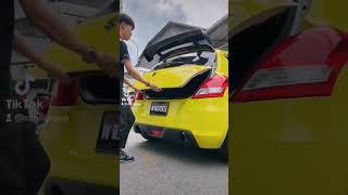 How to replace rear bonnet absorber / damper on Suzuki Swift