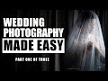 PART 1 Wedding Photography Tutorial: My FAVORITE Lenses, LIGHTING Techniques and Wedding SHOT LIST