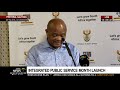 minister senzo mchunu launches integrated public service month