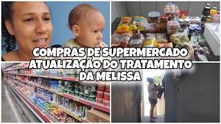 COMPRAS DE SUPERMERCADO ‐ EVOLUÇÃO DO TRATAMENTO DA MELISSA - OBSERVAÇÕES DA VIDA REAL