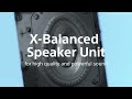 sony wireless speaker x series srs xe200 official product video