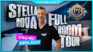 Stella Nova Standard Queen Room FULL TOUR! Top Floor, Best Options, \u0026 Other Tips! Epic Universe