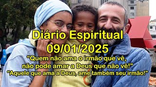 DIÁRIO ESPIRITUAL MISSÃO BELÉM - 09/01/2025 -1Jo 4,19-5,4