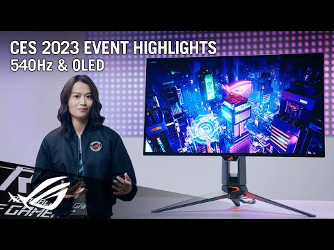 CES 2023 Gaming Monitor Highlights - World's Fastest Gaming Monitor & 1440p Endgame Monitor