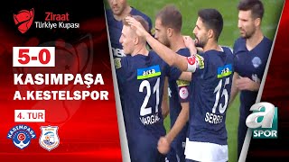 Kasımpaşa 5 - 0 Alanya Kestelspor MAÇ ÖZETİ (Ziraat Türkiye Kupası 4. Tur Maçı) 30.11.2021