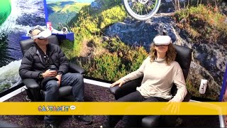 Town growing tourism with VR