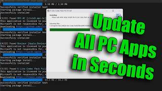 Update ALL Windows Apps with One Command 🤯