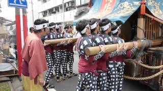 2012筒井町天王祭初日～神皇車2