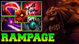 LifeStealer Dota 2 Rampage Hard Carry Guide Pro Gameplay Safelane Jungle Item Build 7.34