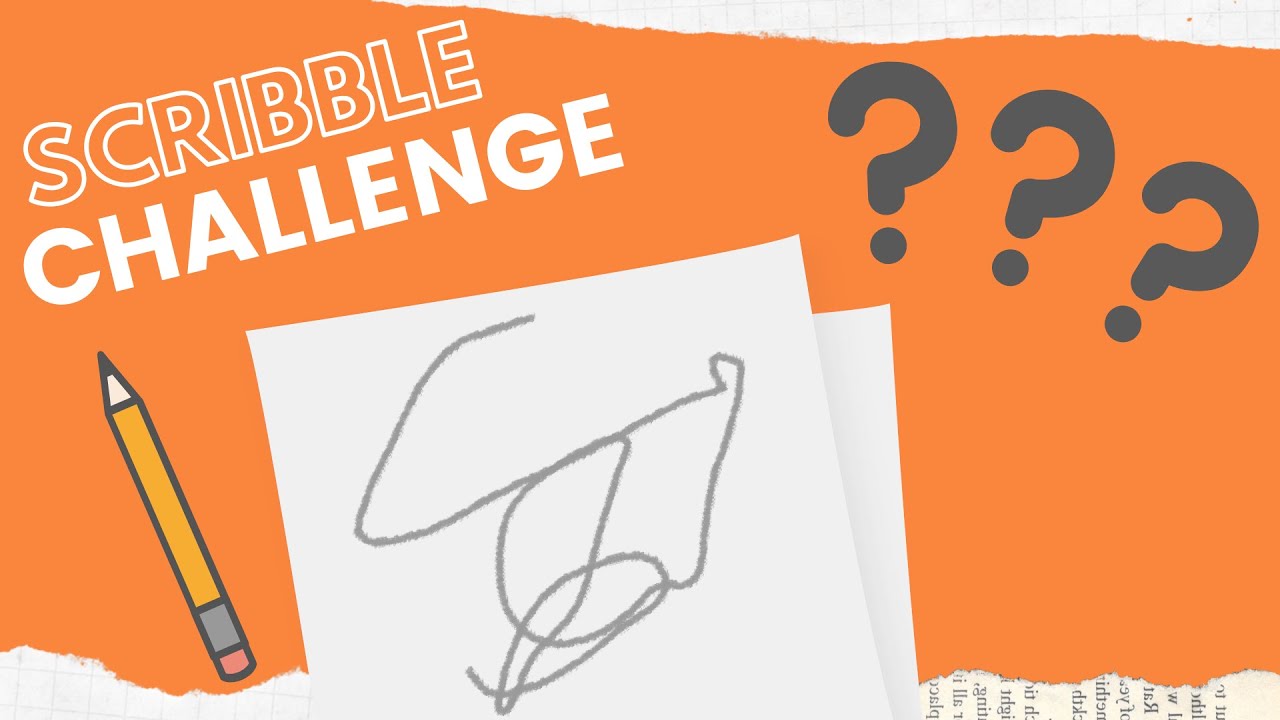 Scribble Drawing Challenge Youtube