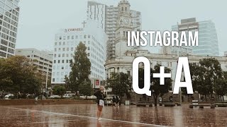 INSTA Q+A | TRAVEL PLANS, SAVING MONEY + MORE