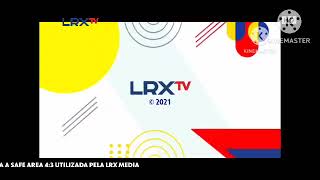 vinhetas de produção LRXTV 2021 e LRX MEDIA 2015