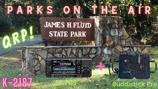 Parks on the air - QRP style | IC-705 | Buddistick Pro by Buddipole