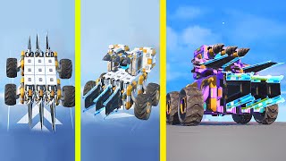 Upgrading Vehicles Until We Can Instantly Destroy People in Astracraft