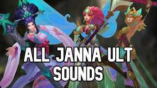 All Janna Ult Sounds