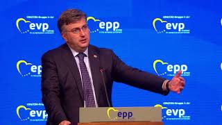 #AmbitiousEurope: Speech Croatian Prime Minister Andrej Plenković