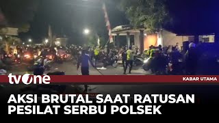 Kantor Polsek Watulimo Diserang Membabi Buta oleh Ratusan Pesilat | Kabar Utama tvOne