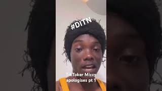 TikToker Mizzy Apologises after advice from the Tate brothers part 1