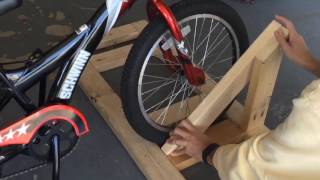 Homemade Bike Rack Tutorial