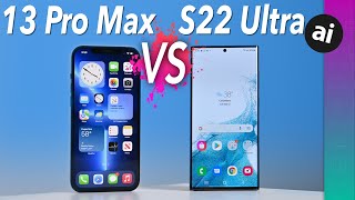 Samsung Galaxy S22 Ultra VS iPhone 13 Pro Max! Hands On! Ultimate Comparison!