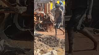 Full  water in borewell in 460 feet | satisfying water |#water #borewell #3inch,water while drilling