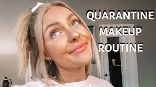 QUARANTINE MAKEUP ROUTINE (SIMPLE USING ONLY 8 PRODUCTS)