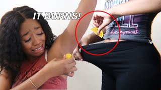 I used lemons as a natural body deodorant ... and this happened ...